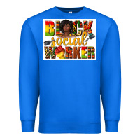 True Royal black social worker Premium Sweatshirt - texasbilliewilder