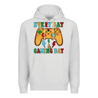 Dove Grey every day is gaming day Premium Hoodie - JahusDesignShop