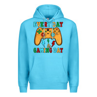 Ocean Blue every day is gaming day Premium Hoodie - JahusDesignShop