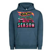 Pigment Midnight Navy racing it's my favorite season sport car Urban Hoodie - AdoDesignShop