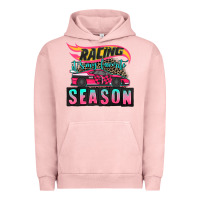 Pigment Salmon racing it's my favorite season sport car Urban Hoodie - AdoDesignShop