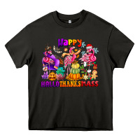 Asphalt Happy Hallo Thanks Mas Heavy Core Tee - CowhideDigitalArt