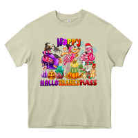 Mossy Happy Hallo Thanks Mas Heavy Core Tee - CowhideDigitalArt