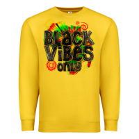 Lemon black vibes only Premium Sweatshirt - texasbilliewilder