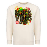 Sandshell black vibes only Premium Sweatshirt - texasbilliewilder