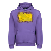 Tulip gemstone yellow leopard background Urban Hoodie - JahusDesignShop