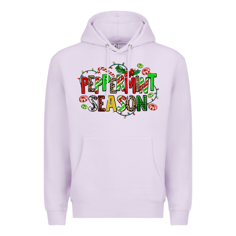 Peppermint Season Premium Hoodie by AdoDesignShop | Teevron