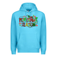 Ocean Blue peppermint season Premium Hoodie - AdoDesignShop