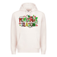 Pale Pink peppermint season Premium Hoodie - AdoDesignShop