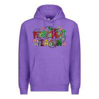 Purple peppermint season Premium Hoodie - AdoDesignShop