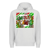 Dove Grey merry texmas  christmas Premium Hoodie - AdoDesignShop