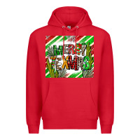 Red merry texmas  christmas Premium Hoodie - AdoDesignShop