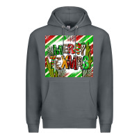 Rock merry texmas  christmas Premium Hoodie - AdoDesignShop