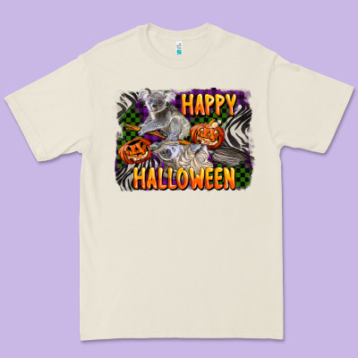 Happy Halloween Koala Premium Tee Designed By Lillyallendesigns