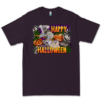Plum happy halloween koala Premium Tee - LillyAllenDesigns