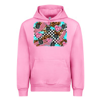 Fuchsia Pink race day background Urban Hoodie - AdoDesignShop