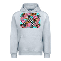 Heather Grey race day background Urban Hoodie - AdoDesignShop