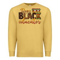 Antique Gold dope black educator Premium Sweatshirt - texasbilliewilder