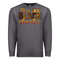 Charcoal Heather dope black educator Premium Sweatshirt - texasbilliewilder