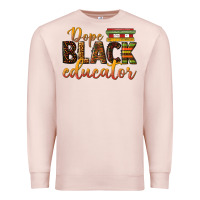 Pale Pink dope black educator Premium Sweatshirt - texasbilliewilder