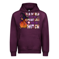 Mauve Wine in a world full of princesses be a witch Urban Hoodie - BundleAndBundleShop