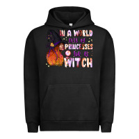 Pigment Black in a world full of princesses be a witch Urban Hoodie - BundleAndBundleShop