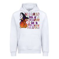 White in a world full of princesses be a witch Urban Hoodie - BundleAndBundleShop
