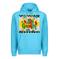 Ocean Blue gamer Premium Hoodie - JahusDesignShop
