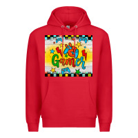 Red gamer Premium Hoodie - JahusDesignShop