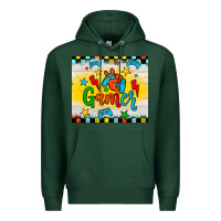 Sports Green gamer Premium Hoodie - JahusDesignShop