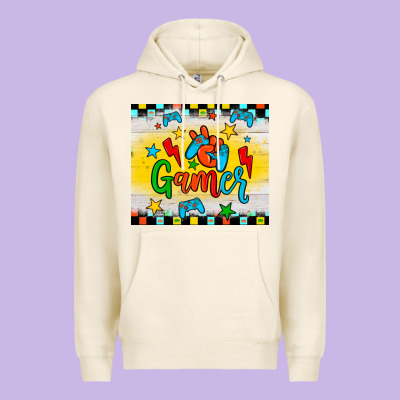 Gamer Premium Hoodie Designed By Jahusdesignshop