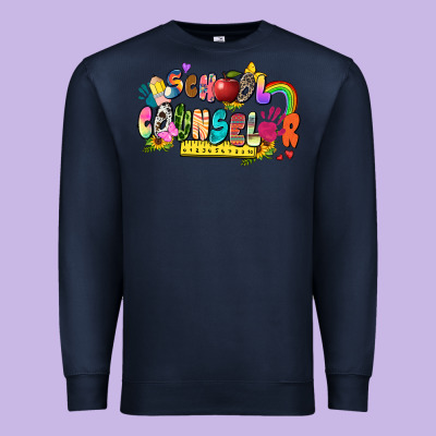 School Counselor Premium Sweatshirt Designed By Zillion Design Studio