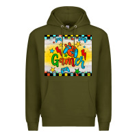 Army Green gamer Premium Hoodie - JahusDesignShop