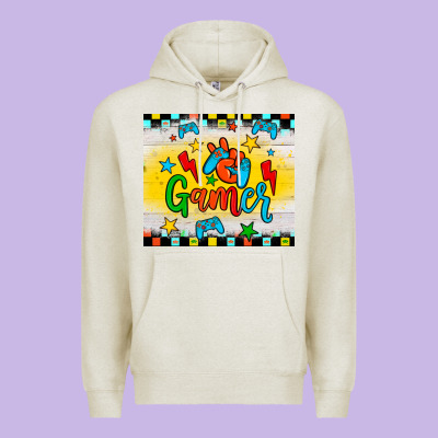Gamer Premium Hoodie Designed By Jahusdesignshop