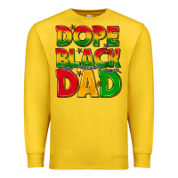 Lemon dope black dad with stars Premium Sweatshirt - texasbilliewilder