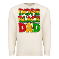 Sandshell dope black dad with stars Premium Sweatshirt - texasbilliewilder