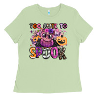 Matcha wicked cute too cute to spook Ladies Tee - BarkalooDesign