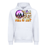 White my crystal ball says you are full of shit Urban Hoodie - BundleAndBundleShop