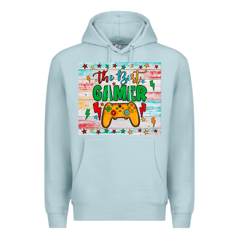 The Best Gamer Premium Hoodie by JahusDesignShop | Teevron