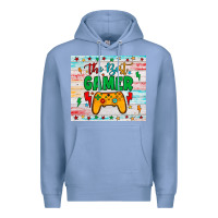 Colony Blue the best gamer Premium Hoodie - JahusDesignShop