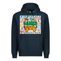 Navy the best gamer Premium Hoodie - JahusDesignShop