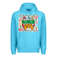 Ocean Blue the best gamer Premium Hoodie - JahusDesignShop