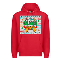 Red the best gamer Premium Hoodie - JahusDesignShop