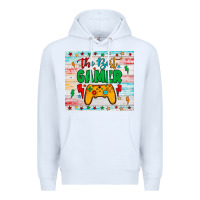 White the best gamer Premium Hoodie - JahusDesignShop