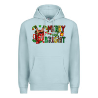 Blue Mist merry and bright Premium Hoodie - AdoDesignShop