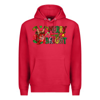 Cardinal merry and bright Premium Hoodie - AdoDesignShop