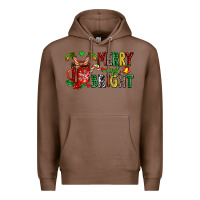 Chestnut merry and bright Premium Hoodie - AdoDesignShop