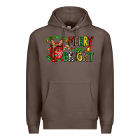 Coffee merry and bright Premium Hoodie - AdoDesignShop