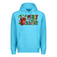 Ocean Blue merry and bright Premium Hoodie - AdoDesignShop