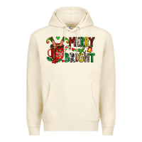 Sandshell merry and bright Premium Hoodie - AdoDesignShop